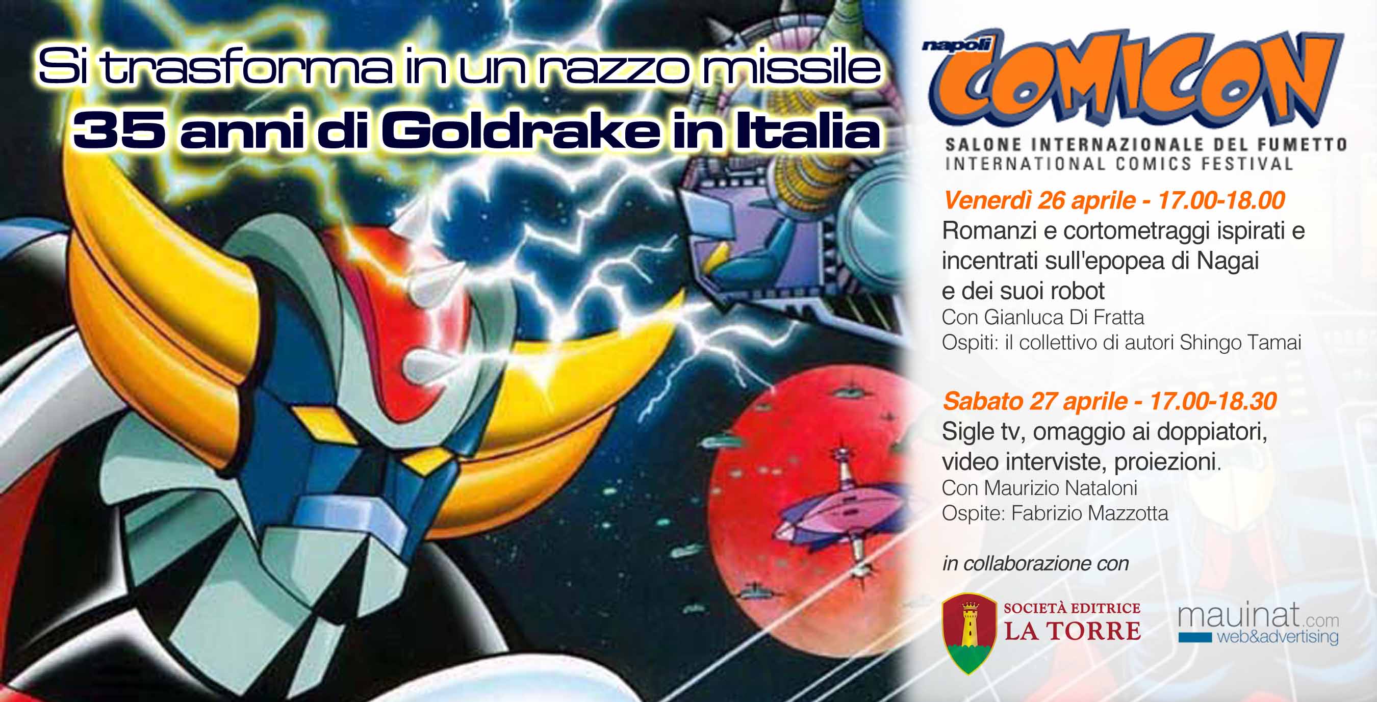 goldrake comicon2013