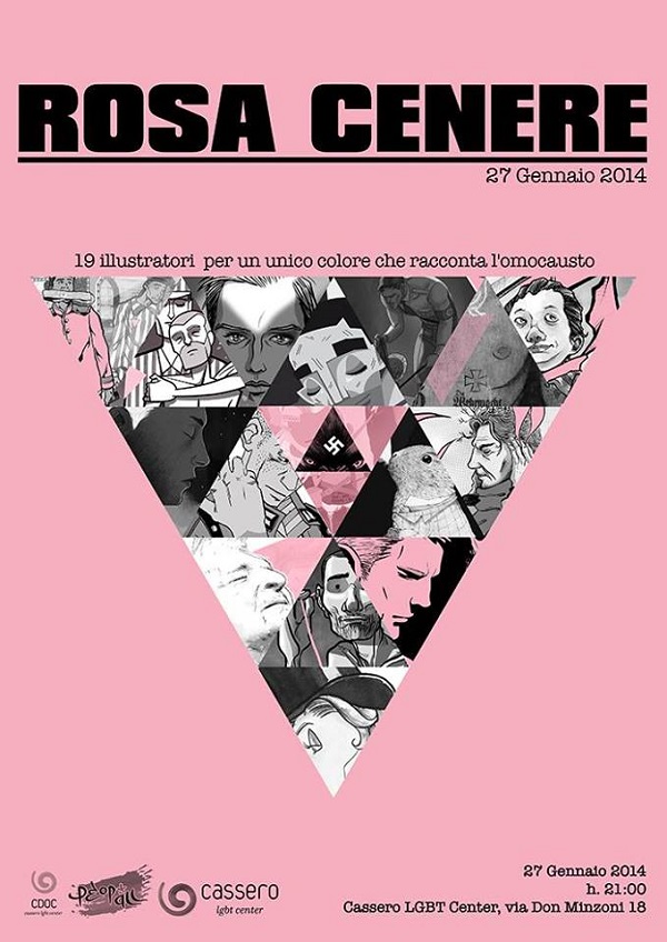 rosa cenere mostra
